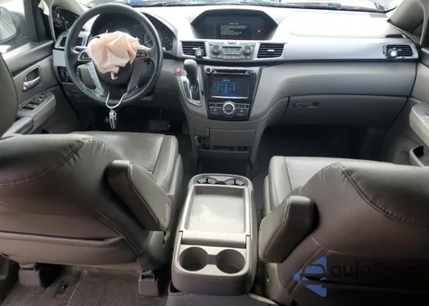 2014 Honda Odyssey Exl z USA, uszkodzony, nr VIN 5FNRL5H65EB133950